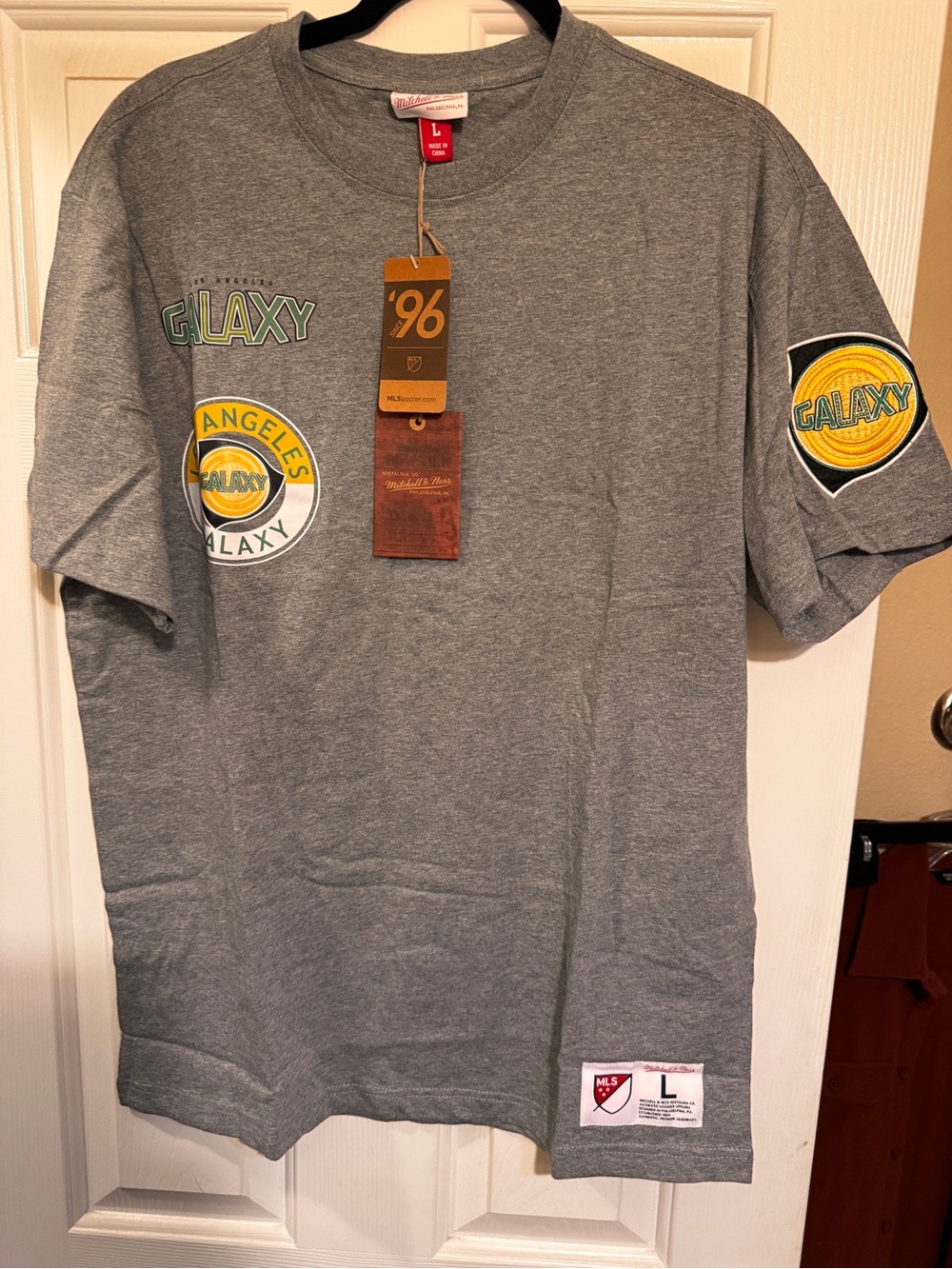 LA Galaxy Mitchell & Ness tee